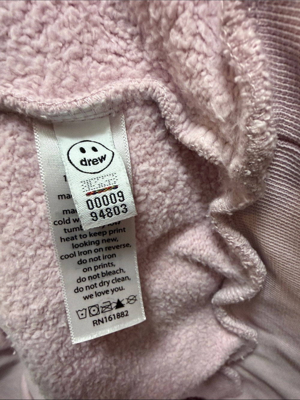 Drew House Men’s Sweatshirt Hoodie 30x28 Size M Check each photo - Picture 6 of 9